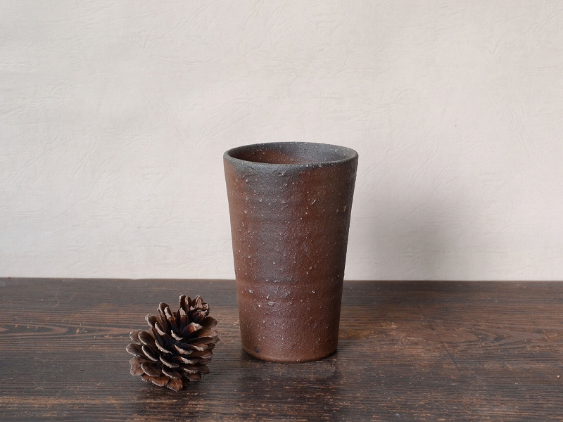 備前焼 平川正二 鶴紋酒杯 【公式通販】